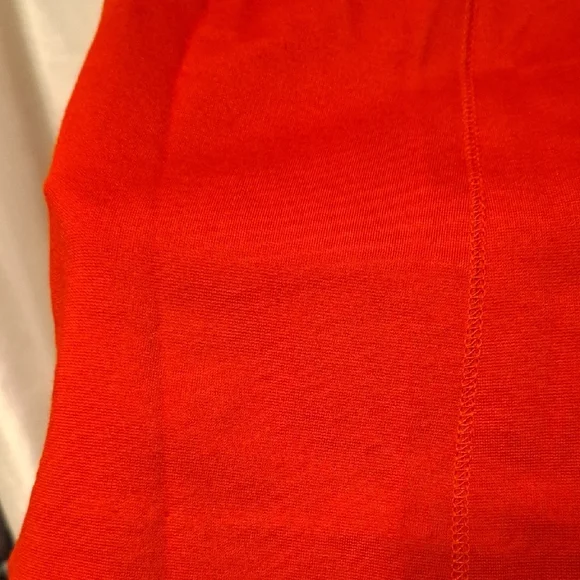 Banana Republic Vibrant Red Short Sleeve Dress 4P 🩵🩵🩵🩵 - Picture 3 of 11